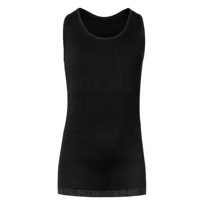 Dívčí tílko Endurance Anyo Jr. Seamless Top Black, 12/14 (152 - cm)