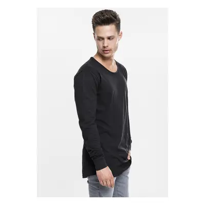 Long Shaped Fashion L/S tričko černé