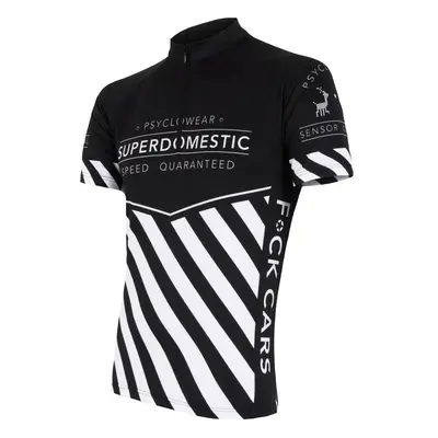 Pánský dres Sensor Cyklo Superdomestic Black