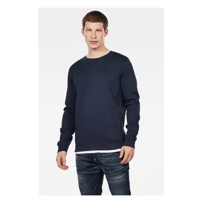 G-STAR Sweatshirt - Premium core r sw l\s blue