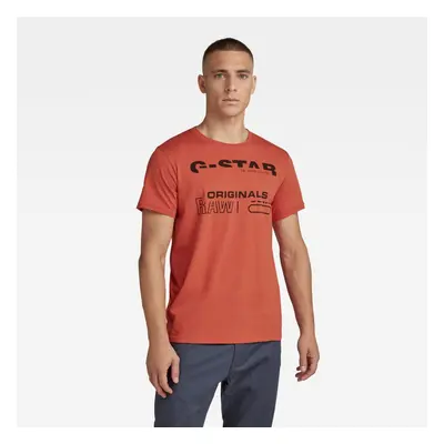 G-STAR T-shirt - Originals r t red