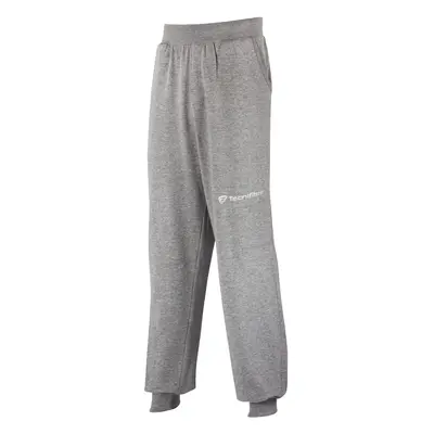 Pánské tepláky Tecnifibre Cotton Pants Gray