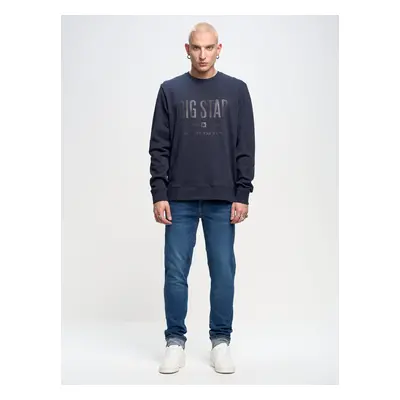 Big Star Man's Sweatshirt Sweat Blue-403