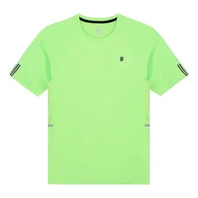 Pánské tričko K-Swiss Hypercourt Crew Soft Neon Green