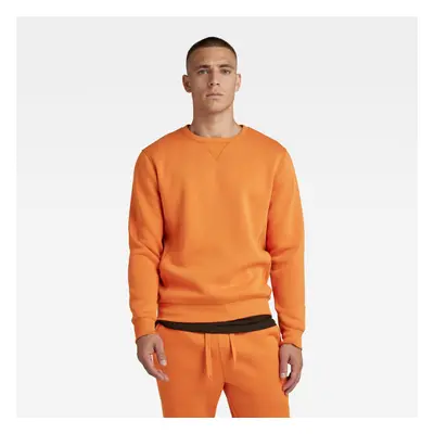 G-STAR Sweatshirt - Premium core r sw l\s orange