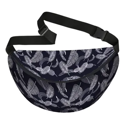 Bertoni Unisex's Big Waist Bag Eucaliptus Navy Blue