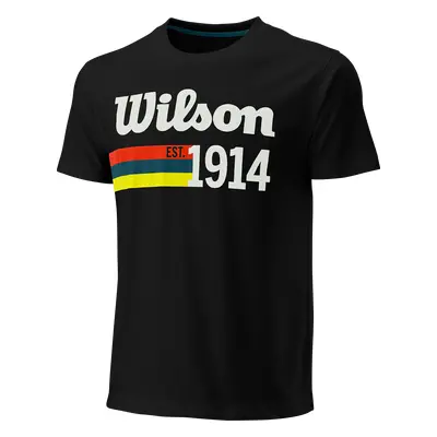 Pánské tričko Wilson Script ´14 Tech Tee Black