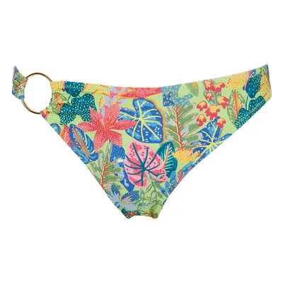 DEFACTO Fall In Love Regular Fit Tropical Patterned Bikini Bottoms