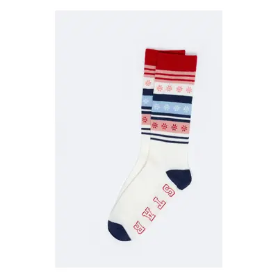 Big Star Woman's Long Socks 000 Multicolor