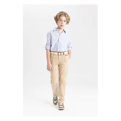 DEFACTO Boy's Standard Cuff Gabardine Trousers