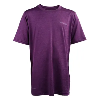 Dětské tričko Endurance Parbin Unisex Melange SS Tee fialové, (116 - cm)