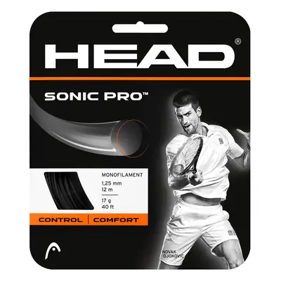 Tenisový výplet Head Sonic Pro Black 1.30 mm (12 m)