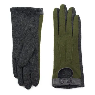 Art Of Polo Woman's Gloves rk19290 Graphite/Olive