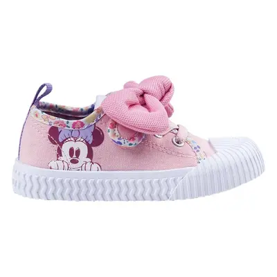 Tenisky s PVC podrážkou a suchým zipem Minnie