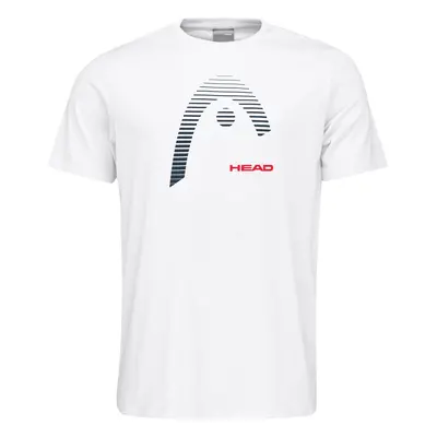 Dětské tričko Head Club Carl T-Shirt Junior White cm