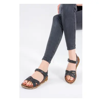 Fox Shoes Black Women's Sandals