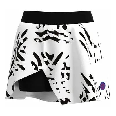 Dámská sukně BIDI BADU Melbourne Printed Cut Out Skort White/Black