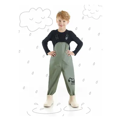 Denokids Bucket Boy's Waterproof Rainsuit