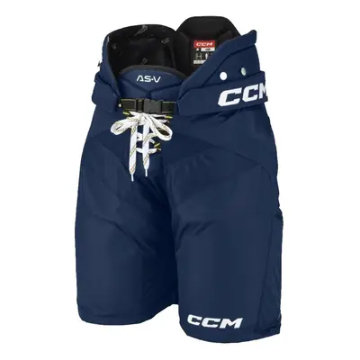 CCM Tacks AS-V navy Hokejové kalhoty, Senior