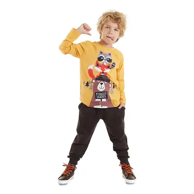 Denokids Forest Boy T-shirt Pants Suit