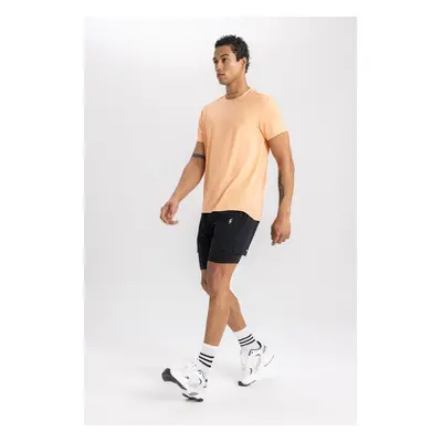 DEFACTO Fit Slim Fit Slim Cut Sports Woven Shorts