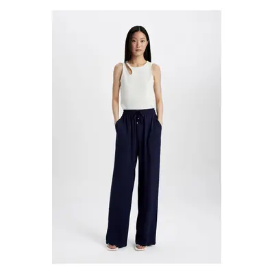 DEFACTO Florida Pocket High Waist Wide Leg Belmando Basic Pants