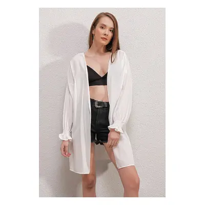 Bigdart Casual Kimono - White