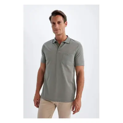 DEFACTO Regular Fit Short Sleeve Pique Polo Shirt