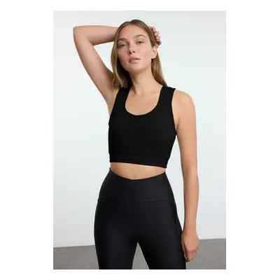 Trendyol Black Supportive/Shaping Knitted Sports Bra