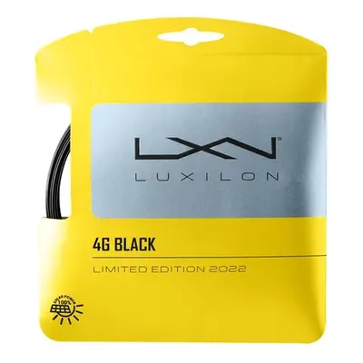 Tenisový výplet Luxilon 4G Black 1.25 Set