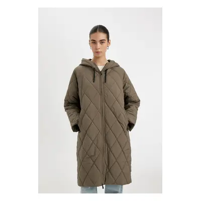 DEFACTO Relax Fit Hooded Thin Parka