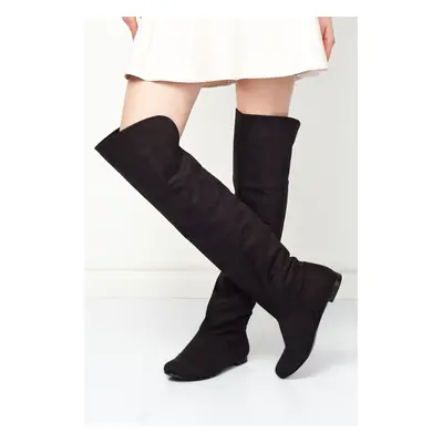 Fox Shoes Black Women's Boots