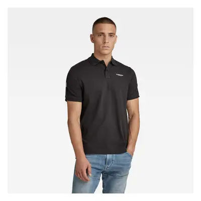 G-STAR Polo shirt - Tape polo s\s black