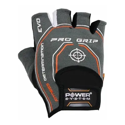 Power System Fitness Rukavice Pro Grip Evo Šedé