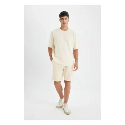 DEFACTO Regular Fit Basic Bermuda Shorts