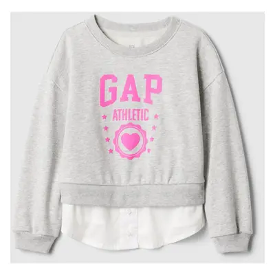 GAP Baby mikina s logem - Holky