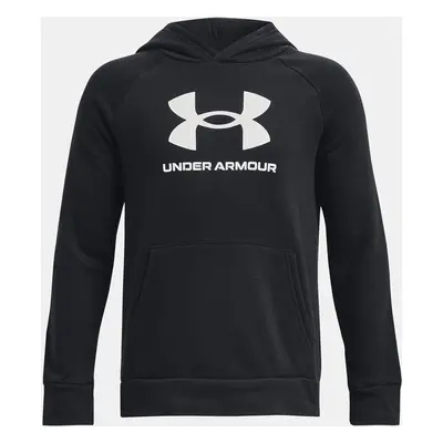 Under Armour Mikina UA Rival Fleece BL Hoodie-BLK - Kluci