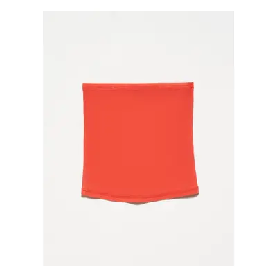 Dilvin Washed Crop Top-Red