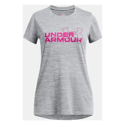 Under Armour Dívčí tričko UA G TECH TWIST WDMK LOGO SS - Holky