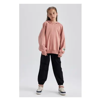 DEFACTO Girls' Parachute Cotton Trousers