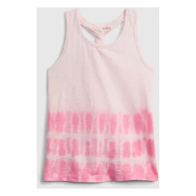 GAP Dětský top twist back tank - Holky