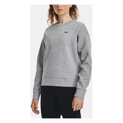 Under Armour Mikina Unstoppable Flc Crew-GRY - Dámské