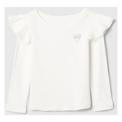 GAP Baby top s volánky - Holky