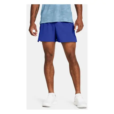 Under Armour Kraťasy LAUNCH ELITE 5'' SHORT-BLU - Pánské