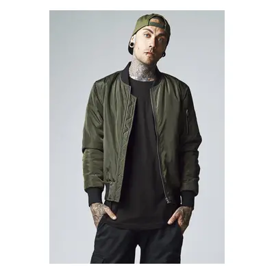 2-Tone Bomber Jacket darkolive/černá