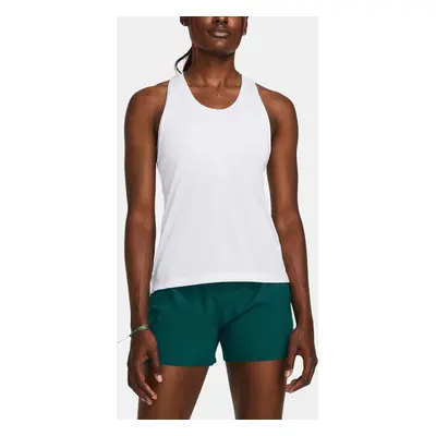 Under Armour Tílko UA Launch Singlet-WHT - Dámské