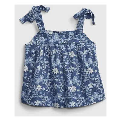 GAP Dětský top floral - Holky