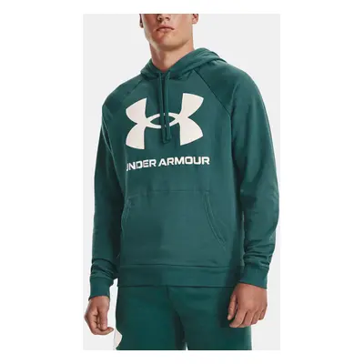 Under Armour Mikina UA Rival Fleece Big Logo HD-GRN - Pánské