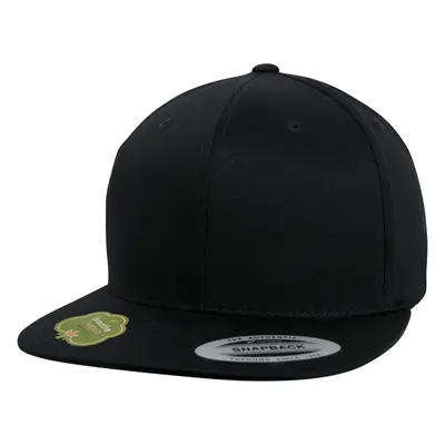 Bio bavlna Snapback černá