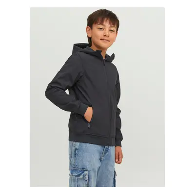 Černá klučičí softshellová bunda Jack & Jones Basic - Kluci